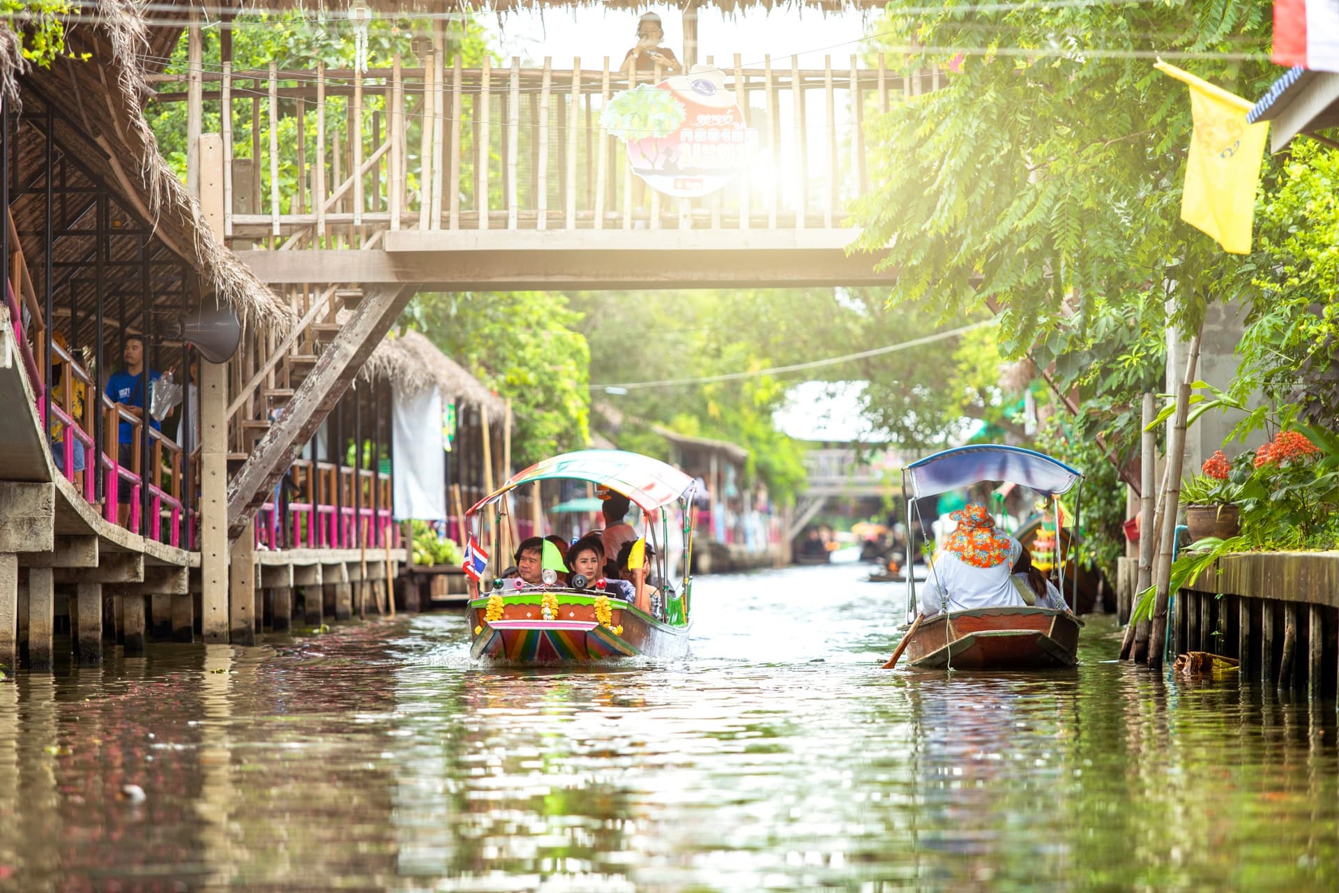 Khlongs de Thonburi