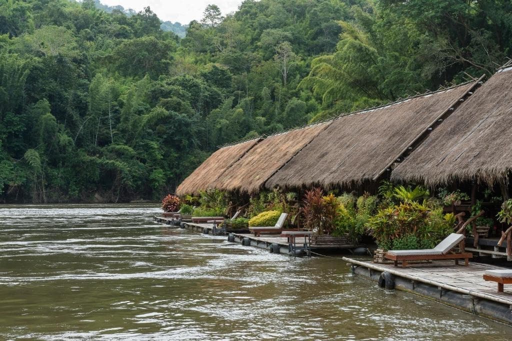 River kwai jungle raft